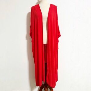 Culture Code Raquel Long Line Duster Kimono Cardigan